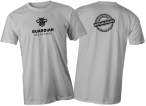 Official Backer T-Shirt | Guardian Bee Apparel