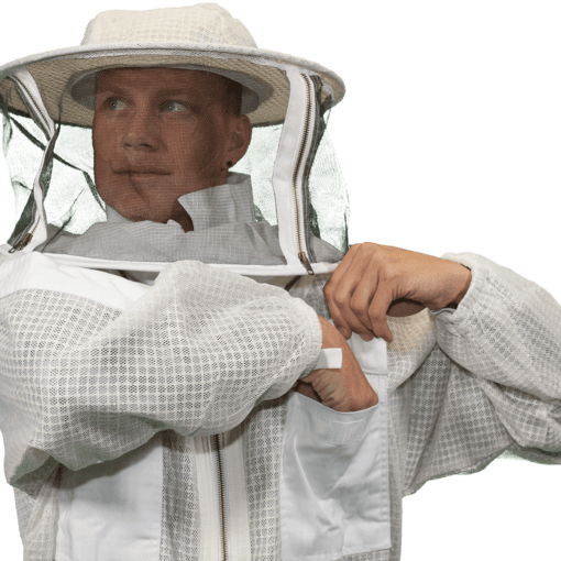 Vented Jacket with Round Veil | Guardian Bee Apparel