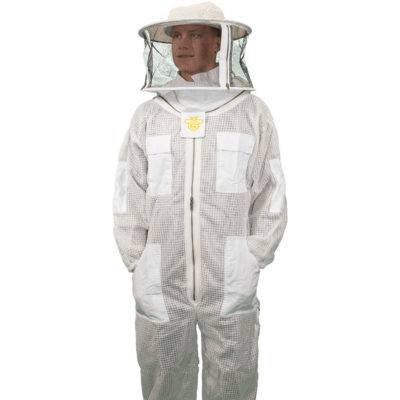 Veil Bee Protective Dress Suit Clothes Camouflage Beekeeping Jacket Pants Adult 